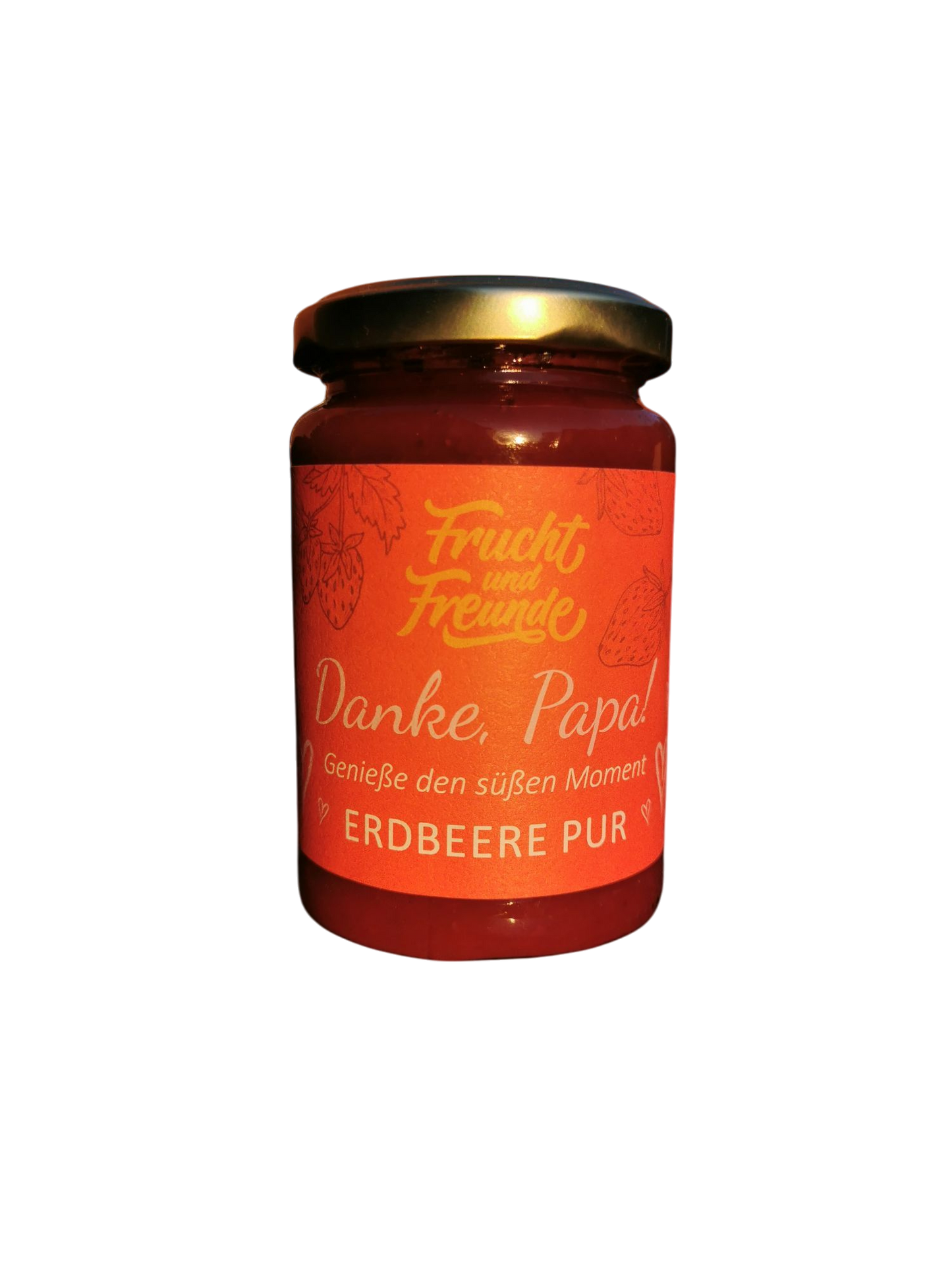 "Danke Papa" Erdbeere pur 240g