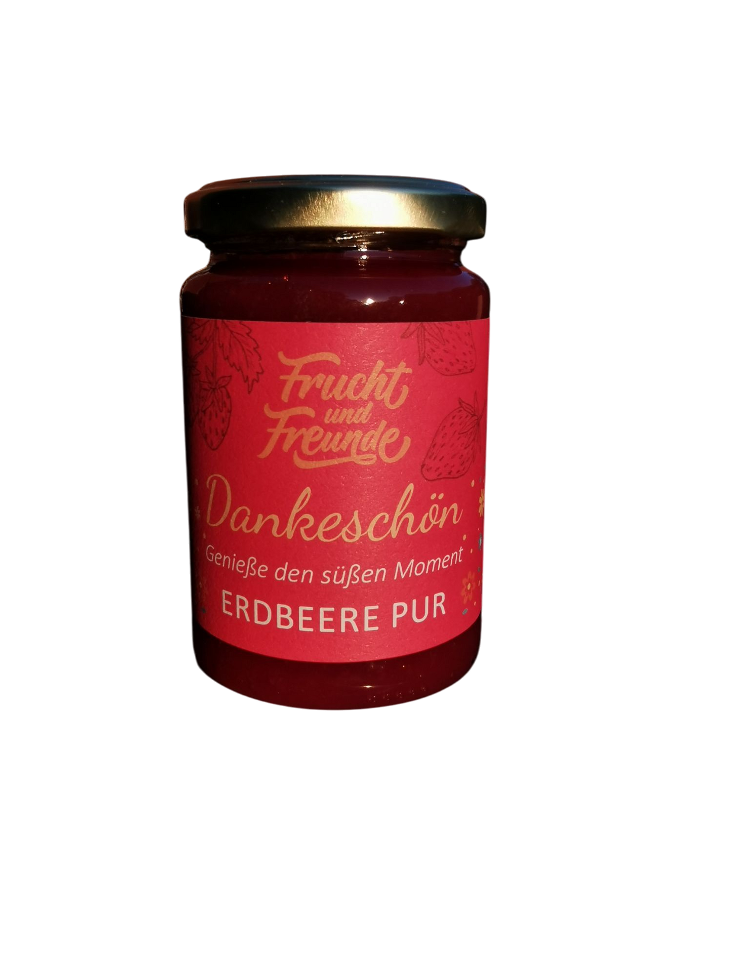 "Dankeschön" Erdbeere pur 240g
