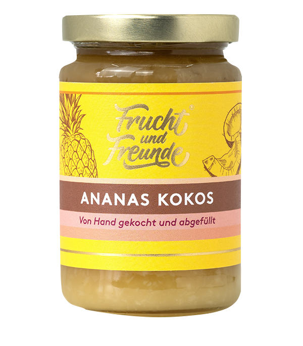 Ananas Kokos Fruchtaufstrich