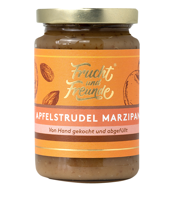 Apfelstrudel Marzipan Fruchtaufstrich