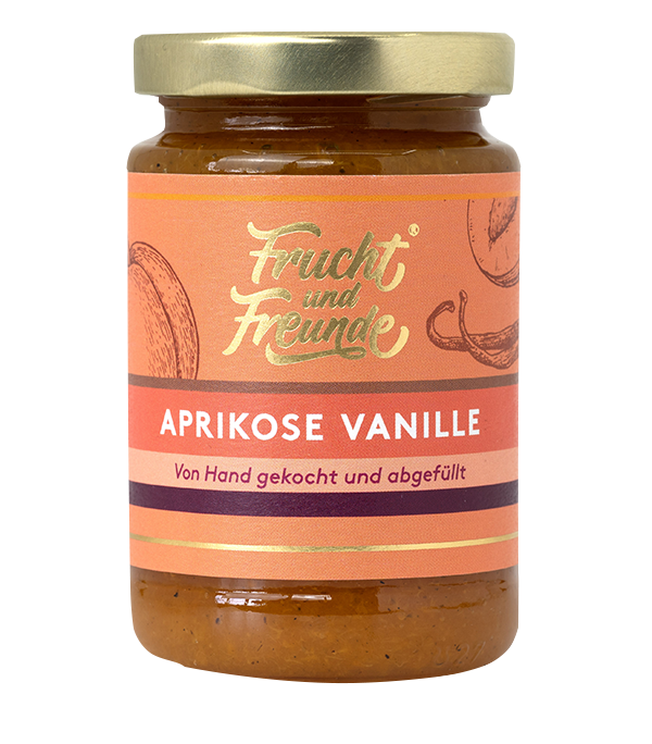 Aprikose Vanille Fruchtaufstrich