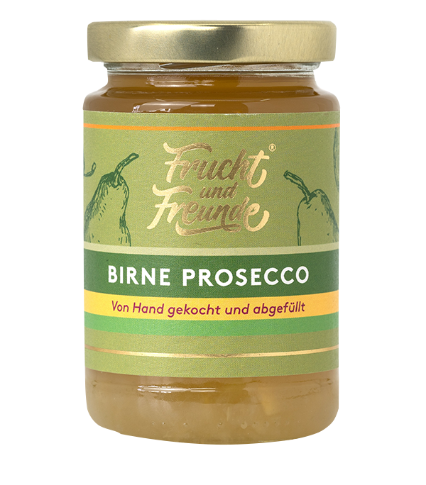 Birne Prosecco Fruchtaufstrich