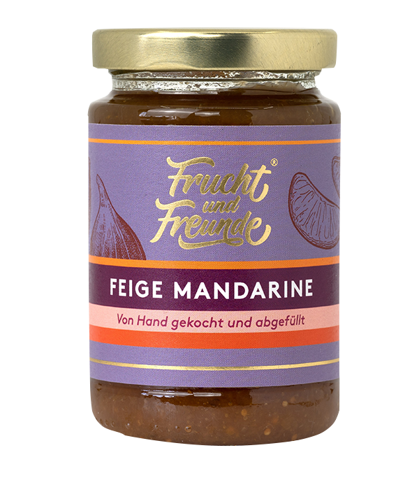 Feige Mandarine Fruchtaufstrich