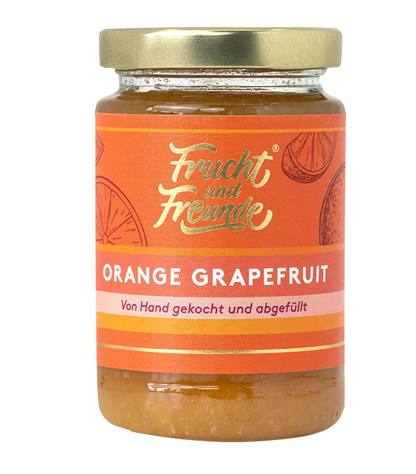 Orange Grapefruit Fruchtaufstrich