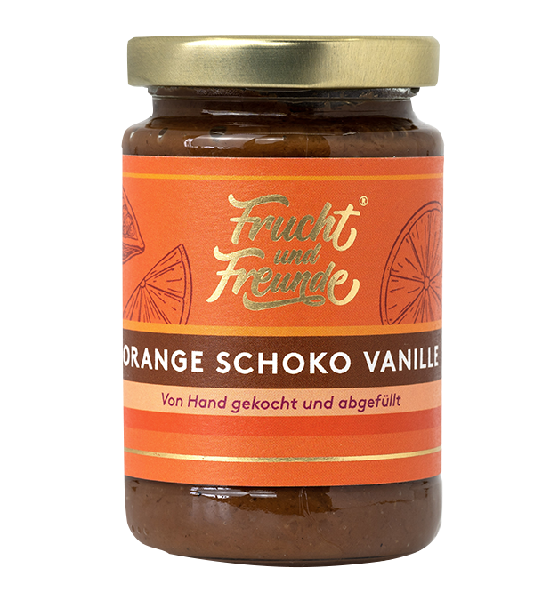 Orange Schokolade Vanille Fruchtaufstrich