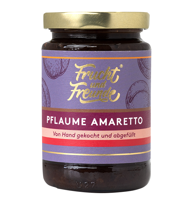 Pflaume Amaretto Fruchtaufstrich