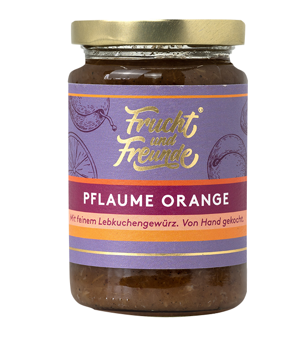 Pflaume Orange Vanille Lebkuchen Fruchtaufstrich