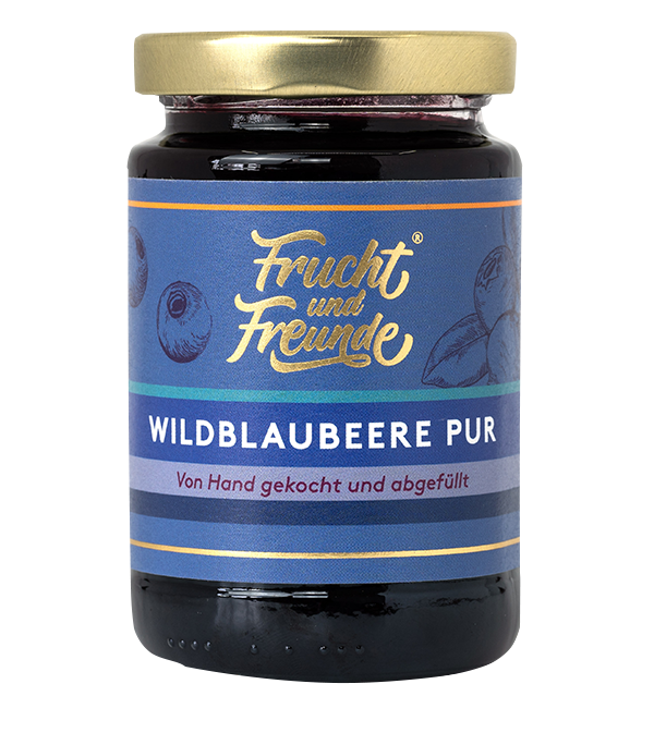 Wildblaubeere Pur Fruchtaufstrich