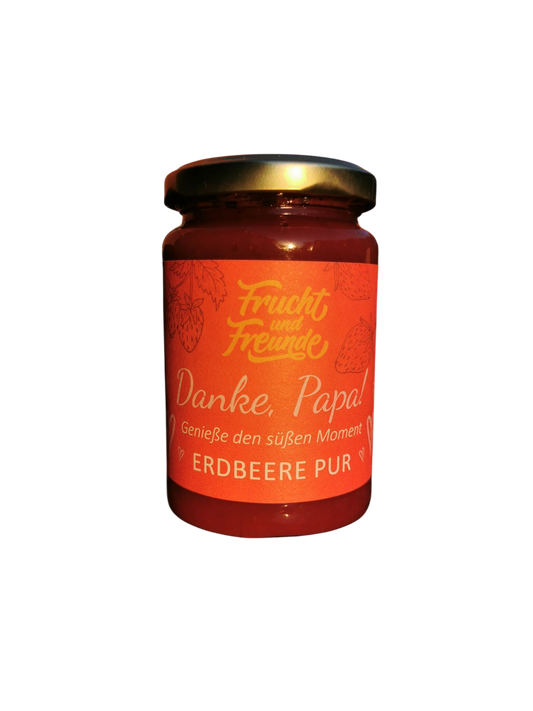 "Danke Papa" Erdbeere pur 240g
