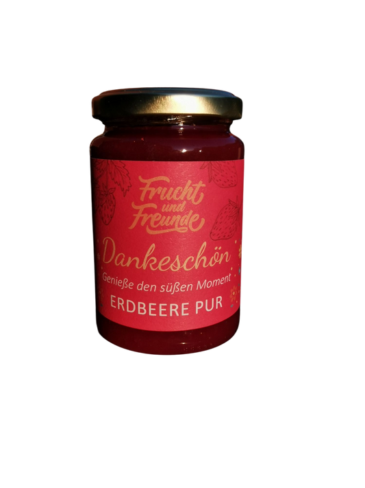 "Dankeschön" Erdbeere pur 240g