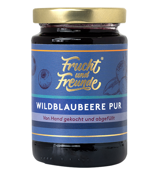 Wildblaubeere Pur Fruchtaufstrich